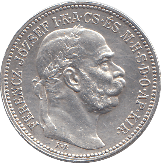 1915 1 KORONA AUSTRIA - WORLD COINS - Cambridgeshire Coins