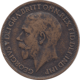 1915 FARTHING ( AUNC ) - FARTHING - Cambridgeshire Coins