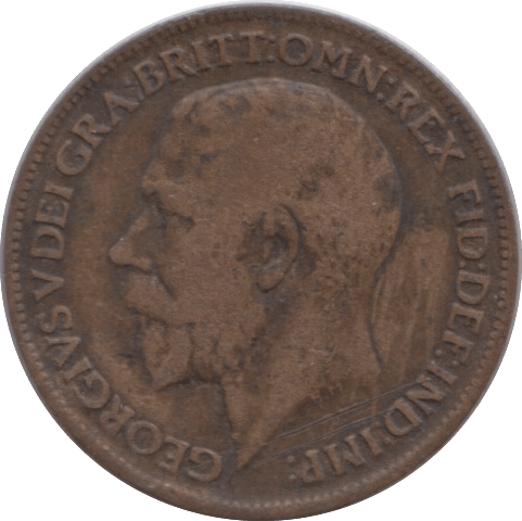 1915 FARTHING ( GF ) - Farthing - Cambridgeshire Coins