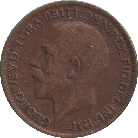 1915 FARTHING ( GF ) - FARTHING - Cambridgeshire Coins