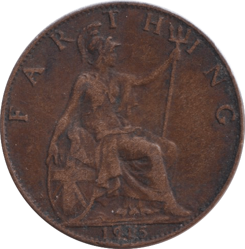 1915 FARTHING ( VF ) - FARTHING - Cambridgeshire Coins