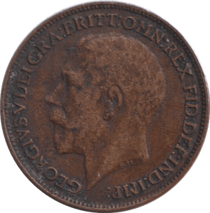 1915 FARTHING ( VF ) - FARTHING - Cambridgeshire Coins