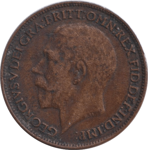 1915 FARTHING ( VF ) - FARTHING - Cambridgeshire Coins