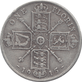 1915 FLORIN ( FINE ) - FLORIN - Cambridgeshire Coins