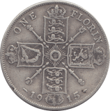 1915 FLORIN ( GF ) - FLORIN - Cambridgeshire Coins