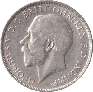 1915 FLORIN ( GVF ) - FLORIN - Cambridgeshire Coins