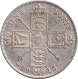 1915 FLORIN ( GVF ) - FLORIN - Cambridgeshire Coins