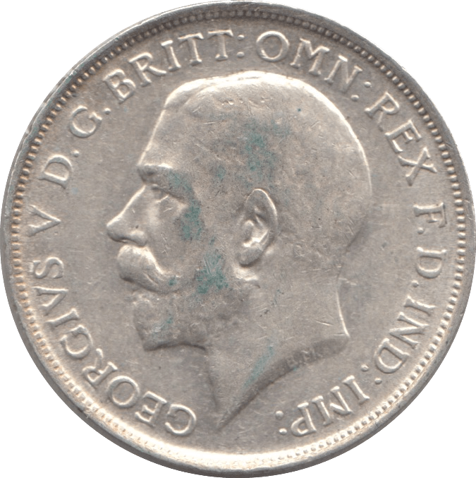 1915 FLORIN ( GVF ) - FLORIN - Cambridgeshire Coins
