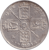 1915 FLORIN ( GVF ) - FLORIN - Cambridgeshire Coins