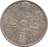 1915 FLORIN ( GVF ) - FLORIN - Cambridgeshire Coins
