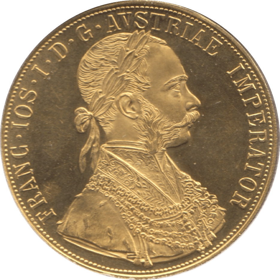 1915 GOLD 4 DUCAT AUSTRIA - Gold World Coins - Cambridgeshire Coins