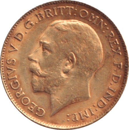 1915 GOLD HALF SOVEREIGN ( EF ) - HALF SOVEREIGN - Cambridgeshire Coins