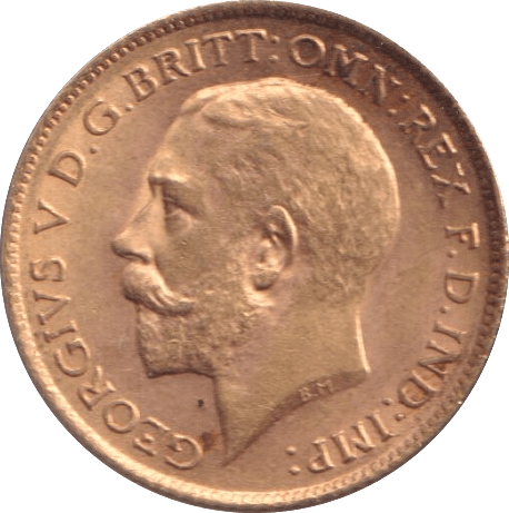 1915 GOLD HALF SOVEREIGN ( EF ) - HALF SOVEREIGN - Cambridgeshire Coins