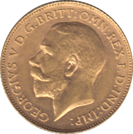 1915 GOLD HALF SOVEREIGN PERTH MINT ( EF ) - HALF SOVEREIGN - Cambridgeshire Coins