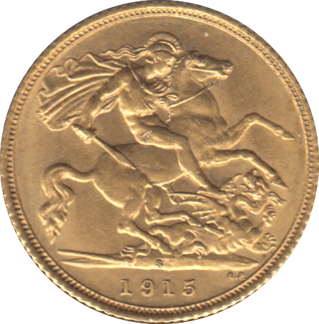 1915 GOLD HALF SOVEREIGN SYDNEY MINT ( EF ) - HALF SOVEREIGN - Cambridgeshire Coins