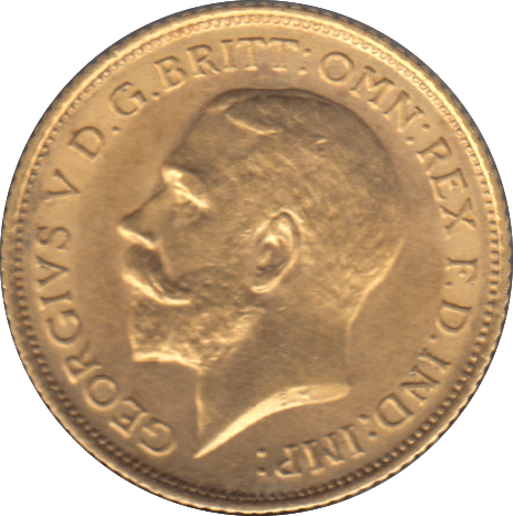 1915 GOLD HALF SOVEREIGN SYDNEY MINT ( EF ) - HALF SOVEREIGN - Cambridgeshire Coins