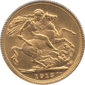 1915 GOLD SOVEREIGN ( AUNC ) - SOVEREIGN - Cambridgeshire Coins