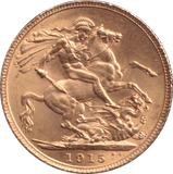 1915 GOLD SOVEREIGN ( AUNC ) - SOVEREIGN - Cambridgeshire Coins