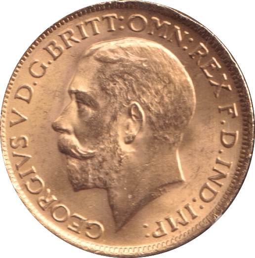 1915 GOLD SOVEREIGN ( AUNC ) - SOVEREIGN - Cambridgeshire Coins