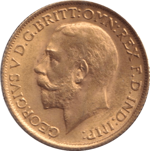 1915 GOLD SOVEREIGN ( EF ) - SOVEREIGN - Cambridgeshire Coins