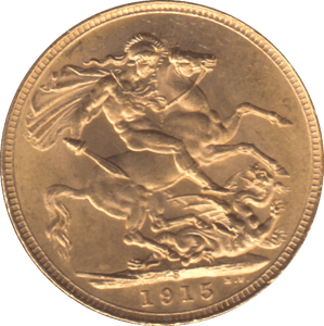 1915 GOLD SOVEREIGN SYDNEY MINT ( UNC ) - SOVEREIGN - Cambridgeshire Coins