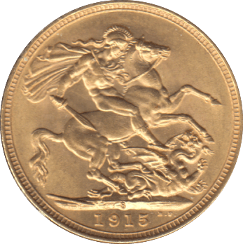 1915 GOLD SOVEREIGN SYDNEY MINT ( UNC ) - SOVEREIGN - Cambridgeshire Coins