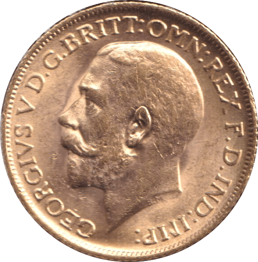 1915 GOLD SOVEREIGN ( UNC ) - SOVEREIGN - Cambridgeshire Coins