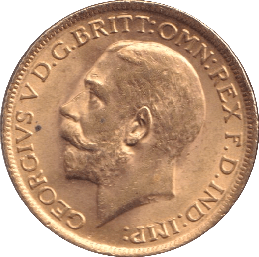 1915 GOLD SOVEREIGN ( UNC ) - SOVEREIGN - Cambridgeshire Coins