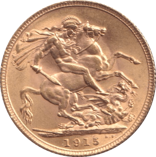 1915 GOLD SOVEREIGN ( UNC ) - SOVEREIGN - Cambridgeshire Coins
