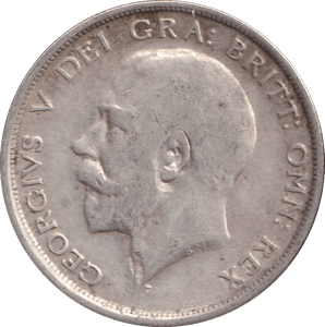 1915 HALF CROWN ( GF ) - HALF FARTHING - Cambridgeshire Coins