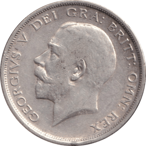 1915 HALF CROWN ( VF ) - HALF FARTHING - Cambridgeshire Coins