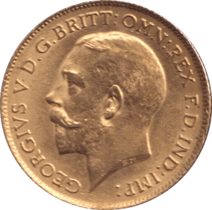 1915 HALF SOVEREIGN ( AUNC ) - HALF SOVEREIGN - Cambridgeshire Coins