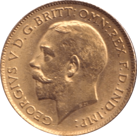 1915 HALF SOVEREIGN ( AUNC ) - HALF SOVEREIGN - Cambridgeshire Coins