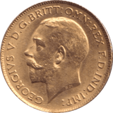 1915 HALF SOVEREIGN ( AUNC ) - HALF SOVEREIGN - Cambridgeshire Coins