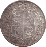 1915 HALFCROWN ( EF ) - HALFCROWN - Cambridgeshire Coins