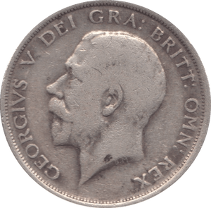 1915 HALFCROWN ( FINE ) - HALFCROWN - Cambridgeshire Coins