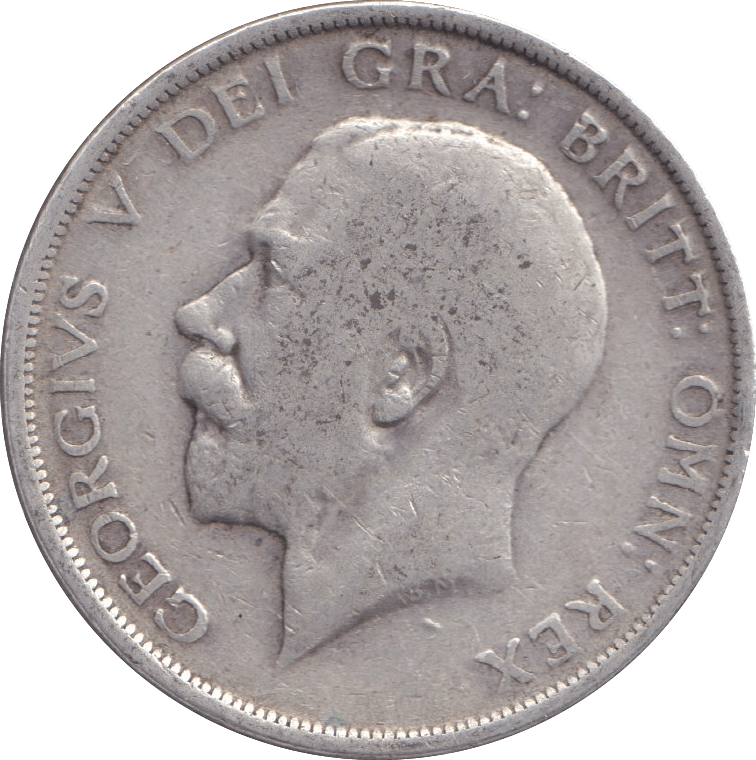 1915 HALFCROWN ( FINE ) - HALFCROWN - Cambridgeshire Coins