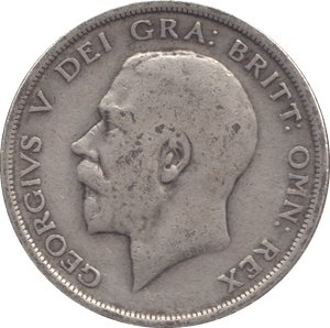 1915 HALFCROWN ( FINE ) - HALFCROWN - Cambridgeshire Coins