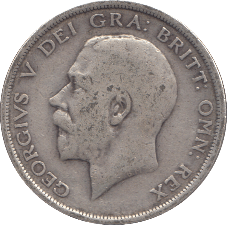 1915 HALFCROWN ( FINE ) - HALFCROWN - Cambridgeshire Coins
