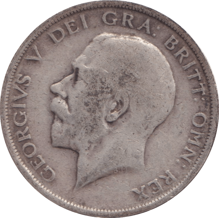 1915 HALFCROWN GEORGE V ( FINE ) - HALFCROWN - Cambridgeshire Coins