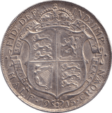 1915 HALFCROWN GEORGE V ( GVF ) - HALFCROWN - Cambridgeshire Coins