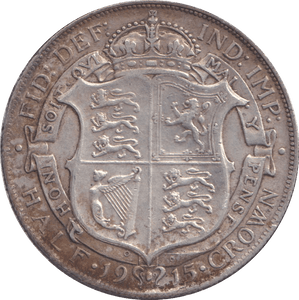1915 HALFCROWN ( GF ) - HALFCROWN - Cambridgeshire Coins