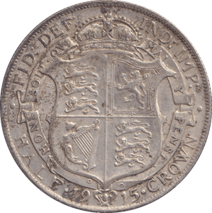 1915 HALFCROWN ( GF ) - HALFCROWN - Cambridgeshire Coins