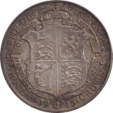1915 HALFCROWN ( GF ) - HALFCROWN - Cambridgeshire Coins