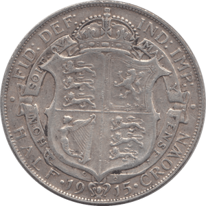 1915 HALFCROWN ( GF ) - HALFCROWN - Cambridgeshire Coins