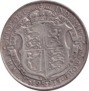 1915 HALFCROWN ( GF ) - HALFCROWN - Cambridgeshire Coins