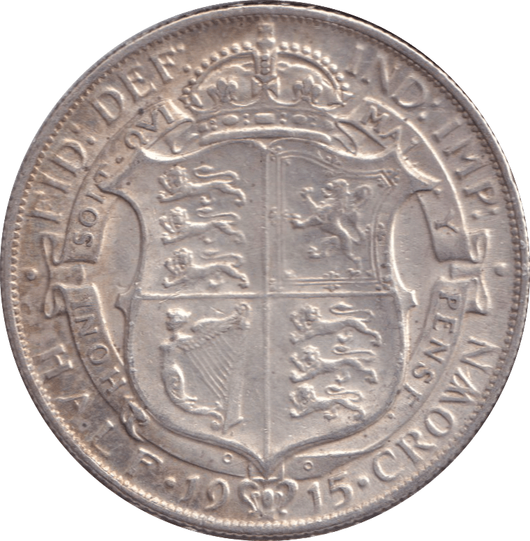 1915 HALFCROWN ( GF ) - HALFCROWN - Cambridgeshire Coins