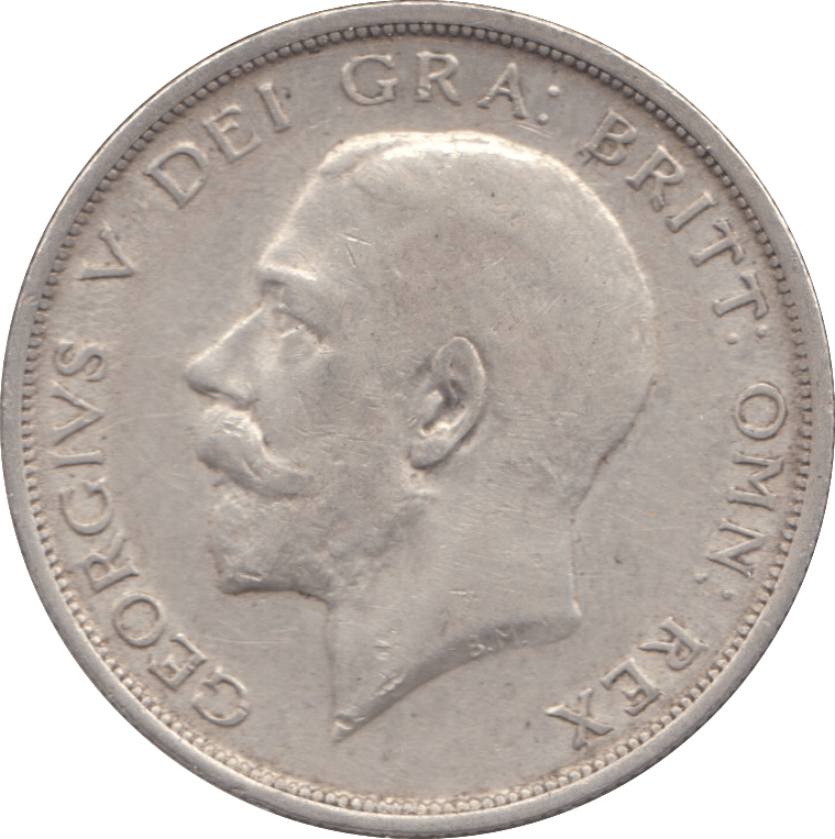 1915 HALFCROWN ( GVF ) - Halfcrown - Cambridgeshire Coins