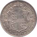 1915 HALFCROWN ( GVF ) - HALFCROWN - Cambridgeshire Coins