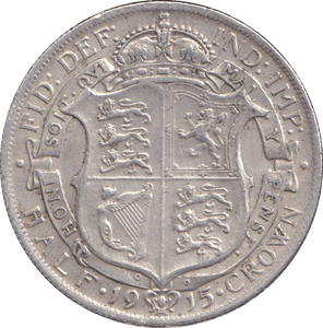 1915 HALFCROWN ( GVF ) - HALFCROWN - Cambridgeshire Coins